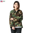 実物 新品 米軍 BDU WOODLAND CAMO ジャケット 後期型 リップストップ【クーポン対象外】【I】|レディース アウター シャツジャケット ミリタ...