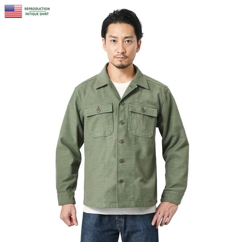 クーポンで最大15%OFF★忠実復刻 新品 米軍 OG-107 ファティーグシャツ / ミリタリーシャツ アメリカ軍 メンズ ミリタリー アウトドア セールWAIPER 送料無料 sale 父の日