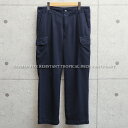 実物 USED ドイツ軍 FR（FIRE RESISTANT）トロピカル デッキパンツ NAVY【Gr11サイズ～】【クーポン対象外】【I】 / カーゴパンツ カジュアル ワーク ストリート 軍放出品 軍モノ 軍パン 大きいサイズ ゆったり おしゃれ 古着 送料無料 プレゼント ギフト