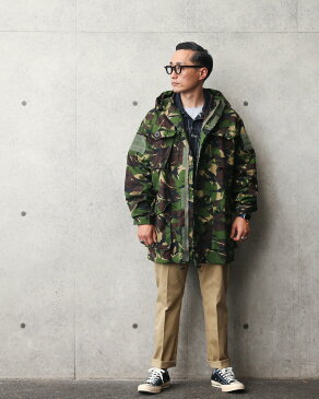 ミリタリーコート メンズ / 実物 新品 デッドストック イギリス軍 WINDPROOF コンバット スモック DPMカモ【クーポン対象外】 / メンズ アウター ミリタリージャケット 軍放出品 大きいサイズ 迷彩 カモフラージュ ユーロミリタリー 冬 送料無料 【T】