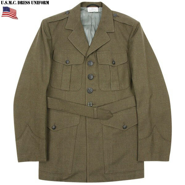 実物 新品 デッドストック 米軍 U.S.M.C. DRESS UNIFORMジャケット【クーポン対象外】【I】WAIPER 送料無料 春 プレゼント ギフト 父の日