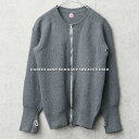 実物 USED デンマーク軍 ウール ジップセーター【クーポン対象外】|ニットセーター ミリタリーセーター メンズ トップス 軍放出品 軍モノ 大きいサイズ 古...