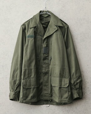 実物 新品 デッドストック フランス軍 M-64 ジャケット フード無し【クーポン対象外】|ミリタリージャケット ミリタリーコート メンズ ミリタリー アウター 軍放出品 軍モノ おしゃれ ユーロミリタリー 大きいサイズ カーキ オリーブ 春 新作 【T】