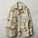 実物 新品 デッドストック 米軍 3カラーデザートカモ DCU ジャケット リップストップ / 3C DESERT CAMO BDU