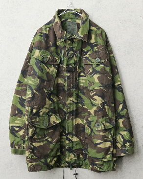実物 USED イギリス軍 リップストップ スモックジャケット DPM CAMO【クーポン対象外】|ミリタリージャケット ミリタリーコート メンズ アウター カジュアル 軍放出品 軍モノ 古着 おしゃれ 大きいサイズ カモフラージュ 迷彩 春 夏 新作 【T】