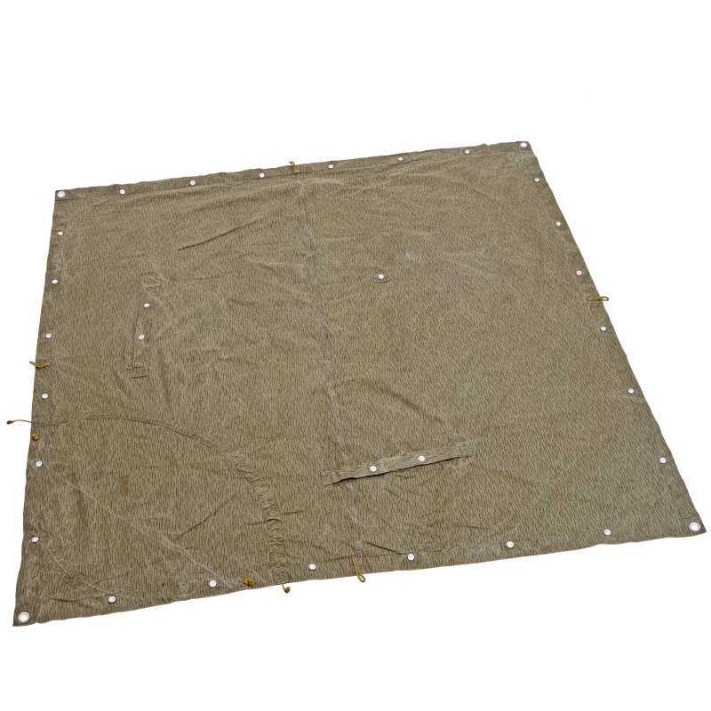 実物 USED 東ドイツ軍 NVA(国家人民軍)テントシェル レインドロップカモ【クーポン対象外】【T】|軍幕 パップテント ソロテント 三角テント ポンチョ ミリタリー 軍放出品 軍モノ キャンプ アウトドア ツーリング オリーブ 夏 新作通販格安セール情報 楽天 通販