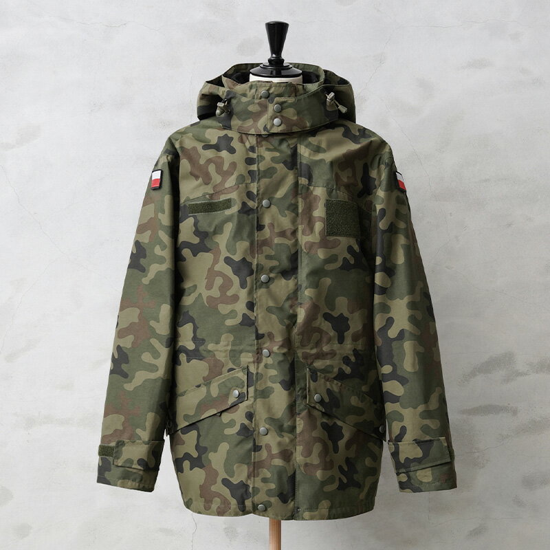 実物 新品 デッドストック ポーランド軍 Wz93 Pantera WATERPROOF ブリーザブル フィールドパーカー ライナー付き【クーポン対象外】【I】|ミリタリージャケット マウンテンパーカー レインコート 撥水 雨具 軍モノ 軍放出品 大きいサイズ WAIPER ギフト