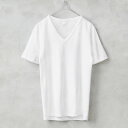 実物 新品 デッドストック フランス軍 Vネック 半袖 Tシャツ ホワイト【クーポン対象外】【I】|メンズ ミリタリー アメカジ バインダーネック 丸胴仕様 アウトドア ベースレイヤー 登山 吸湿 保温 速乾 カジュアル ギフト
