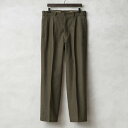 実物 新品 デッドストック フランス軍 1950~60年代 M-52 ウエストカスタム ヴィンテージ ワンタック ウール トラウザーズ【クーポン対象外】【I】|ミリタリーパンツ ウールパンツ スラックス メンズ ボトムス 軍パン 軍放出品 大きいサイズ ギフト