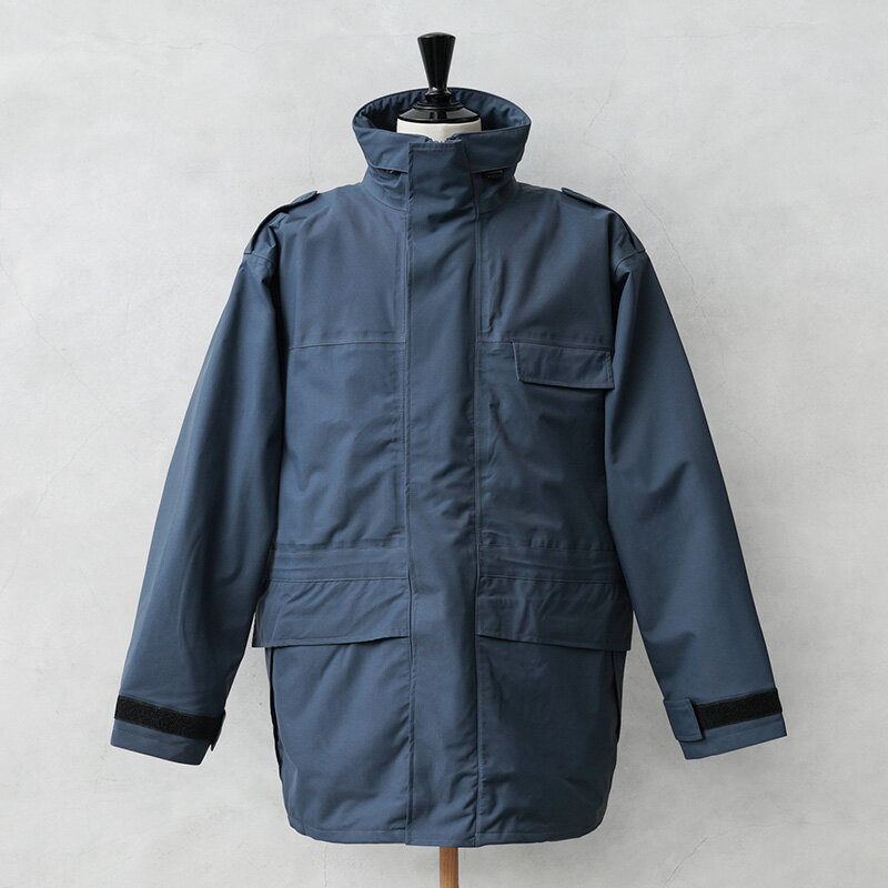 実物 新品 デッドストック イギリス軍 RAF ADVANCED WATERPROOF ジャケット DETACHABLE LINER【クーポン対象外】【I】｜ミリタリー アウター メンズ ネイビー 撥水 マウンテンパーカー おしゃれ 秋 冬 プレゼント ギフト 父の日