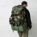 実物 新品 デッドストック 米軍 MCCEB EQUIPMENT バックパック ウッドランド迷彩【クーポン対象外】【I】｜リュック 大容量 メンズ ミリタリー 迷彩 カモフラ 旅行 キャンプ アウトドア アメリカ軍 古着 おしゃれ 秋 冬 プレゼント ギフト その1