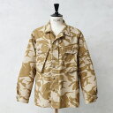 実物 新品 デッドストック イギリス軍 FR(FIRE RESISTANT)COMBAT ジャケット デザートDPMカモ【クーポン対象外】【I】|ミリタリー メ...