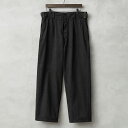 実物 新品 デッドストック イタリア軍 60s ヴィンテージ コットンサテン ホスピタル ワークパンツ フロントホック BLACK染め【クーポン対象外】【I】|メンズ ボトムス 大きいサイズ チノパン タック プリーツ 古着 ファッション おしゃれ