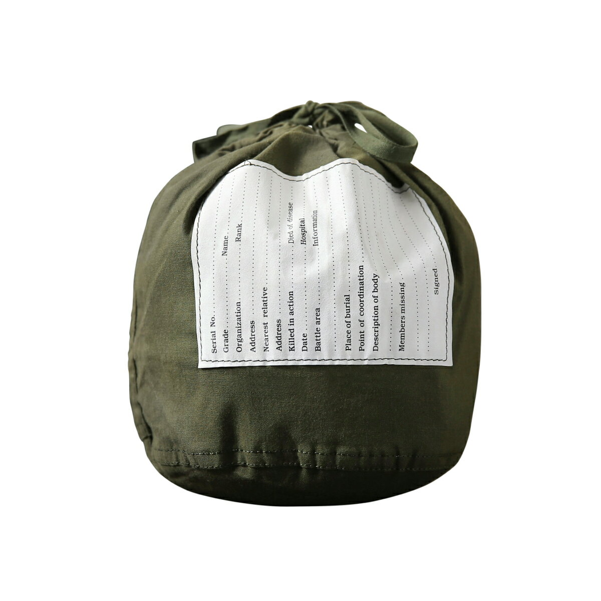 MILITARY パーソナルエフェクツバッグ U.S G.I PERSONAL EFFECTS