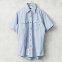 実物 新品 デッドストック 米軍 レディース U.S.NAVY S/S シャンブレーシャツ【クーポン対象外】【I】|ミリタリーシャツ 半袖シャツ 薄手 かわいい...