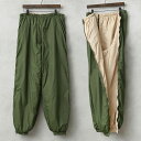 実物 USED イギリス軍 THERMAL(サーマル)インサレーション フルジップ リバーシブル パンツ【クーポン対象外】【I】|メンズ ボトムス 大きいサイズ...
