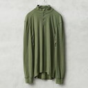 実物 USED オランダ軍 made by Odlo(オドロ)ハーフジップ ラグラン ベースレイヤー アンダーシャツ オリーブ【クーポン対象外】【I】|メンズ ...