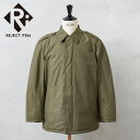 リジェクト 訳あり品 実物 新品 デッドストック ルーマニア軍 キルテッド ライニング フィールド ハーフコート【クーポン対象外】【I】ギフト