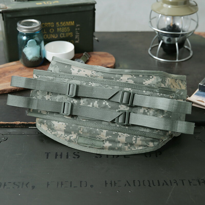 実物 USED 米軍 MOLLE II ウエストベルト UCP【クーポン対象外】【I】｜メンズ 迷彩 カモフラージュ ミリタリー アウトドア サバゲー キャンプ DIY ワーク 作業着 古着 ファッション おしゃれ 父の日