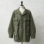 【あす楽】実物 新品 デッドストック 米軍 60～70’s ジャングルファティーグ ジャケット 5th / JUNGLE FATIGUE JACKET【クーポン対象外】【T】｜メンズ アウター 大きいサイズ ミリタリー 薄手 ポケット多い カーキ 古着 ファッション おしゃれ