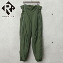 リジェクト 訳あり品 実物 USED スウェーデン軍 M-90 コールドウェザーパンツ【クーポン対象外】【I】父の日 ギフト