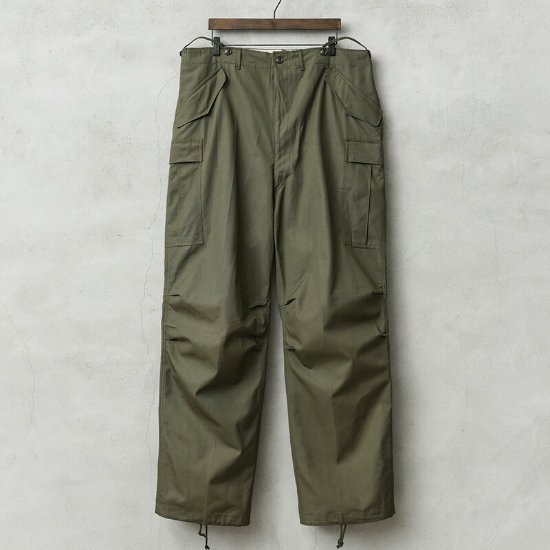 希少 実物 新品 デッドストック 米軍 M-51 フィールドカーゴパンツ ヴィンテージ P.Q.M.Dモデル【クーポン対象外】【T】｜ミリタリーパンツ メンズファッション 太め シルエット コットンナイロン