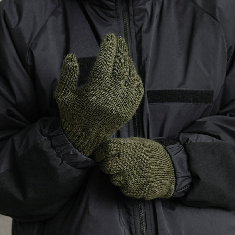 実物 新品 デッドストック ベルギー軍 ライナーグローブ【クーポン対象外】【I】|手袋 メンズ ミリタリー 防寒 アウトドア バイク用 ウール 秋冬 ファッショ...