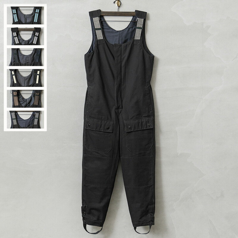 楽天ミリタリーショップWAIPER実物 新品 デッドストック ロシア軍（旧ソ連軍）AIR FORCE オーバーオール BLACK【クーポン対象外】【I】｜ミリタリー メンズファッション ブラック ワークウェア 空軍 メカニック アウトドア バイク 防寒 作業着 おしゃれ ギフト