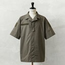 実物 新品 デッドストック オーストリア軍 プルオーバー ショートスリーブ フィールドシャツ【クーポン対象外】【I】|ミリタリーシャツ 半袖シャツ メンズ アメカジ ミリタリーファッション コットンシャツ 放出品 軍物 カジュアル ギフト