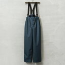 実物 USED イタリア軍 M.M. デッキオーバーパンツ サスペンダー付き【クーポン対象外】【I】父の日 ギフト