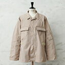 実物 新品 デッドストック 米軍 ABDU エアクルージャケット 後期型 TAN【クーポン対象外】【I】 |ミリタリー アウター メンズ ノーメックス アラミド 難燃素材 ファッション 古着 シャツジャケット