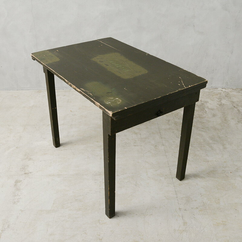 実物 USED 米軍 フォールディング ウッドテーブル 角脚【個別送料】【一部離島配送不可】【クーポン対..