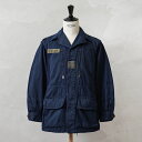 実物 USED フランス軍 M-64 ジャケット NAVY染め【クーポン対象外】【I】