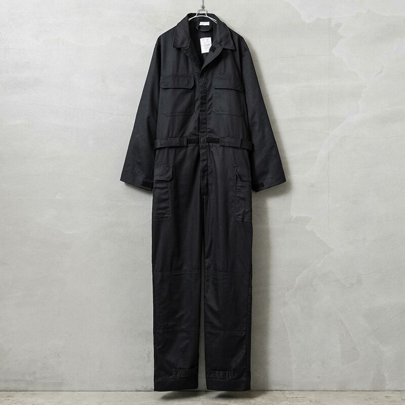 実物 新品 デッドストック 米軍 FLAME RESISTANT ウエストアジャスター エンジニア カバーオール NAVY【クーポン対象外】【I】