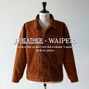 Y'2 LEATHER ワイツーレザー WP-01T-SS WAIPER別注 ステアスエード レザージャケット TYPE WWII DENIM ”T-BACK” CAMEL MADE IN JAPAN【クーポン対象外】【T】