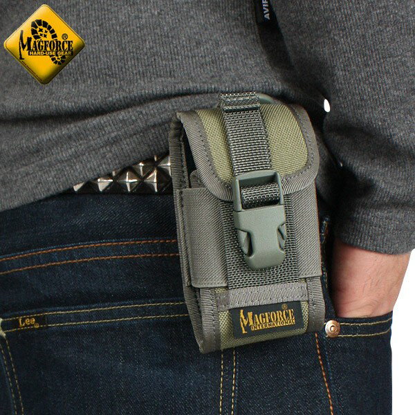 【18%OFFクーポン対象】ミリタリー ポーチ / MAGFORCE マグフォース ポーチ MF-0112 Cellphone Pouch KHAKI/FGW バッグ ミリタリー WIP メンズ ミリタリー アウトドア ブランド スポーツ バレンタイン