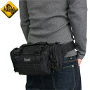 クーポンで最大15 OFF★ ミリタリー バッグ］ MAGFORCE マグフォース ウエストバッグ MF-0402 Proteus Waistpack Black メンズ ミリタリー アウトドア ブランド セール【T】送料無料 sale