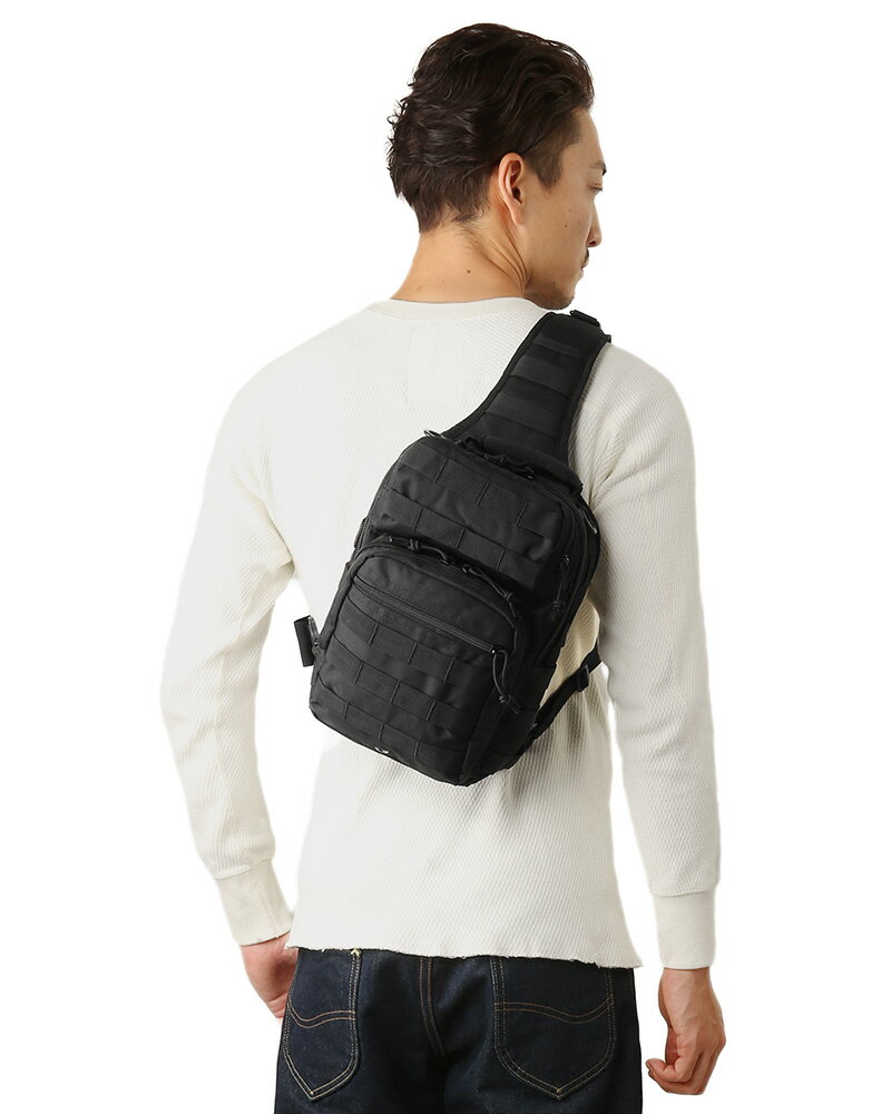 【18%OFFクーポン対象】ミリタリー バッグ ミリタリーバッグ スカウトワンショルダーバッグ ショルダーバッグ メンズ 多機能 Large 3色 WIP サコッシュ ポーチ 送料無料 バレンタイン格安通販　バレンタイン　人気　ランキング