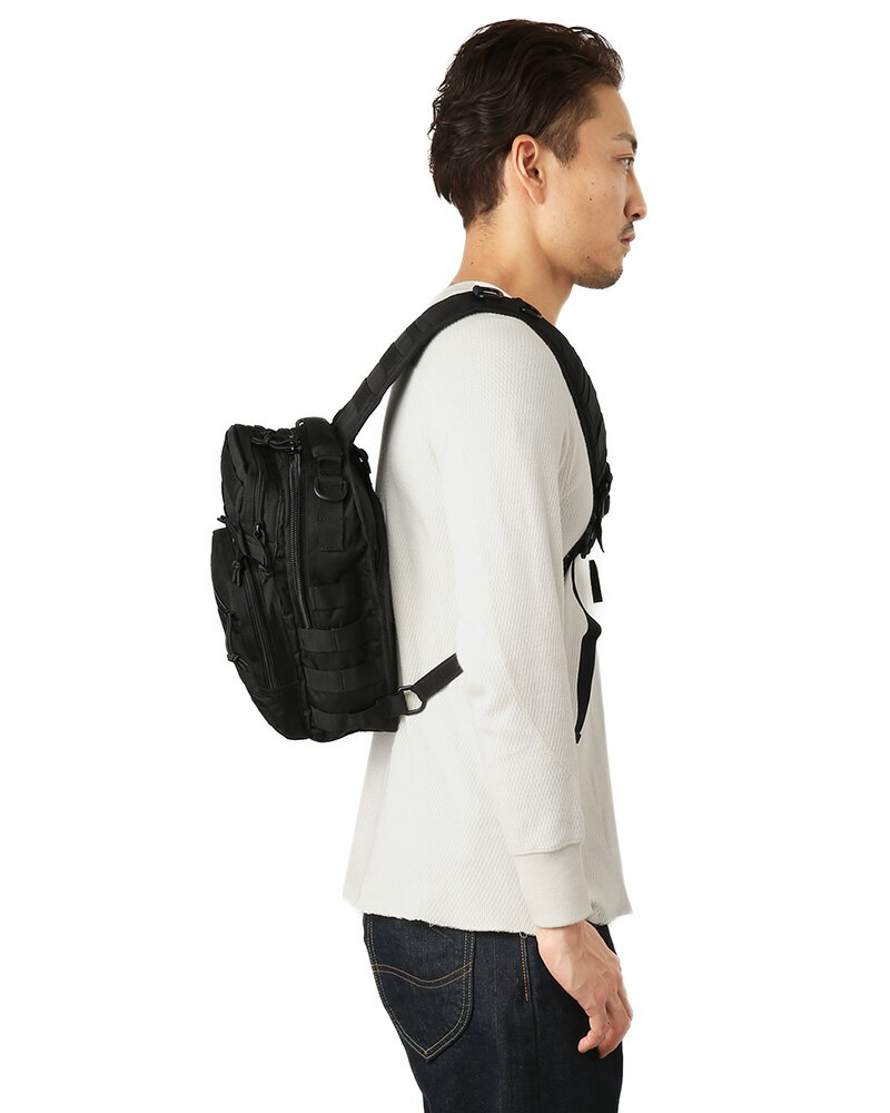 【18%OFFクーポン対象】ミリタリー バッグ ミリタリーバッグ スカウトワンショルダーバッグ ショルダーバッグ メンズ 多機能 Large 3色 WIP サコッシュ ポーチ 送料無料 バレンタイン格安通販　バレンタイン　人気　ランキング