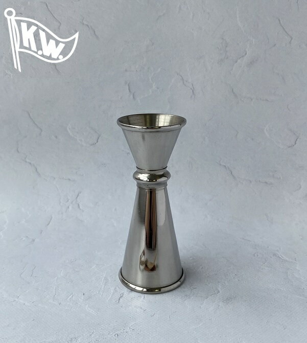 銀器、ステンレスの専門メーカー三宝産業の「YUKIWA」というブランドのメジャーカップです。 サイズ:口径36mm・34mm　高さ88mm 素材・材質:18-8ステンレス 容量:約30ml/15ml