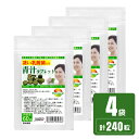 WAKASUGIの乳酸菌青汁粒60粒 4袋セット計240粒 約4か月分 著名薬剤師が開発 すごい乳酸菌入り青汁タブレット 乳酸菌は量より質 有胞子乳酸菌はすごい 有胞子乳酸菌はすごい 大麦若葉 クマザサ クマザサ 3種の青汁素材配合