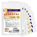 【スーパセール割引品】まとめ売り SOD含有 低分子 ペプチド化 高品質ローヤルゼリー EVOROYAL 60粒 10袋セット計600粒 栄養豊富な生ローヤルゼリーに特許製法技術(酵素分解製法)により棘梨エキスをドッキング 2粒中 デセン酸2.5mg含有 発酵熟成低分子化ローヤルゼリ-