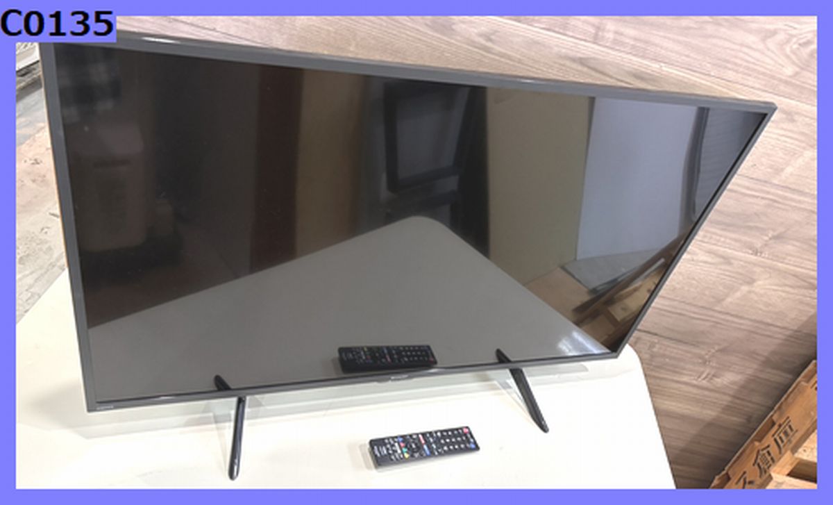 C0135／税込特価／【大阪 京都 奈良 阪神】 当店配達設置は1ヶ月保証付! ／2019年製 ／シャープ／アクオス／ハイビジョンLED液晶テレビ／42型／2T-C42BE1／中古／ 動作確認済み／お買い得