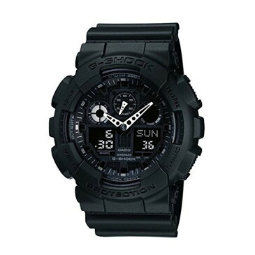 【GA-100-1A1JF】CASIO　腕時計　G-SHOCK　ジーショック　メンズアナログ　デジタル 　アナデジ　ブラック