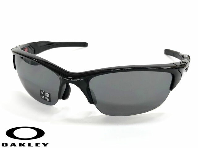 【OO9153-0462 009153-0462】OAKLEY オークリー　偏光サングラス スポーツHALF JACKET2.0　ハーフジャケット2.0ポリッシュドブラック/ブラックイリジウムポラライズド