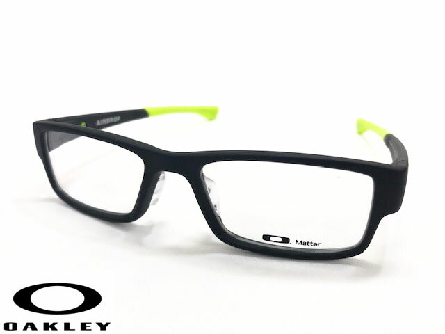 OX8065-0753　OAKLEY　オークリー　メガネ　眼鏡　フレーム　スポーツ　AIRDROP　エアドロップSatin Black　Retina Burn　サテンブラック　レティーナバーン　度付き対応　伊達(dá)加工無料　度なし加工無料