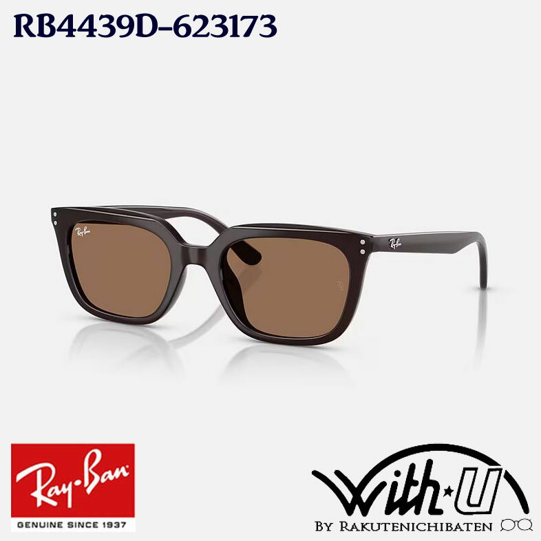 RB4439D-623173　RB4439D-623173-54　RayBan　レイバン　サングラスオパールブラウン　ダークブラウン　男女兼用