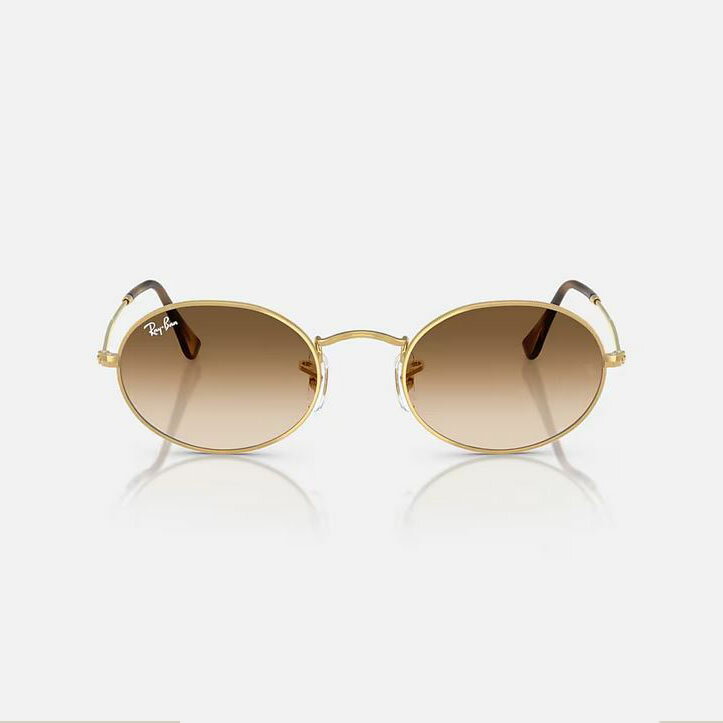 RB3547-00151　RB3547-001/51-51　RayBan　レイバン　サングラスラウンドオーバル　丸メガネゴールド　クリアグラディエントブラウン　男女兼用