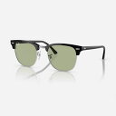 RB3016-135452-51 RayBan レイバン サングラス UVカット 紫外線カット CLUBMASTER クラブマスター ブラック グレイビンテージ ウェリントン ブロー メンズ レディース ユニセックス 男女兼用(4)