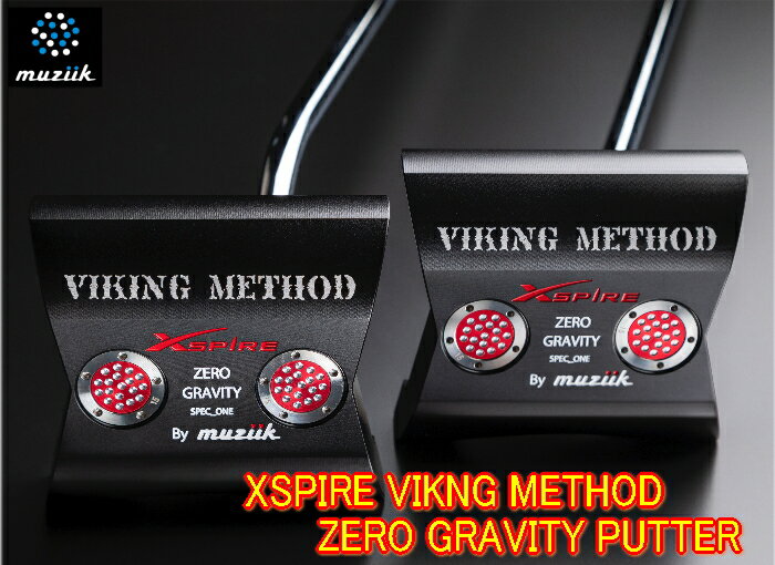 ムジーク Muziik XSPIRE Viking Method PUTTER バイキングメソッド パター 新品！